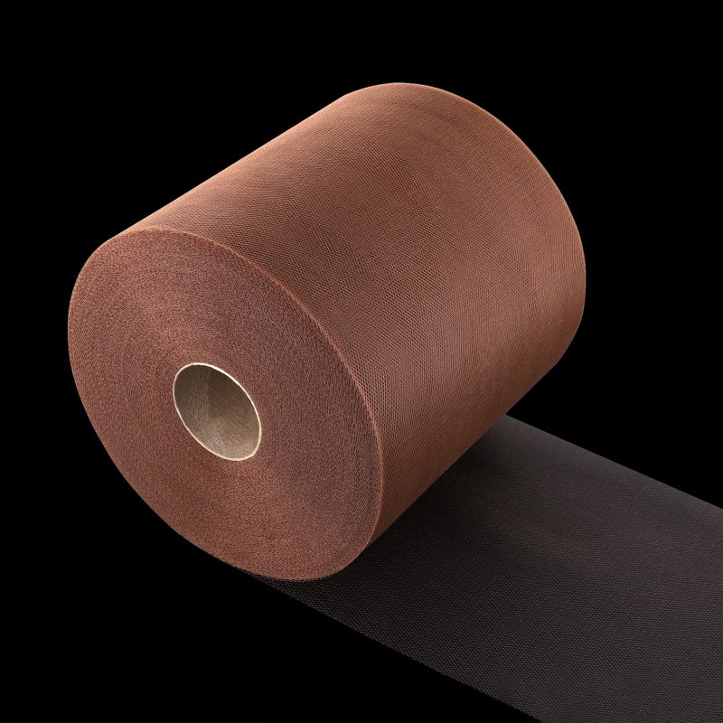 ICOSHOW Tulle Fabric Roll  6  by 200 Yards (600FT) Tulle Organza Fabric Spool for DIY Tutu Skirt Baby Shower Decor Wedding Backdrop Crafts Birthday Party Supplies (Brown) - Image 2